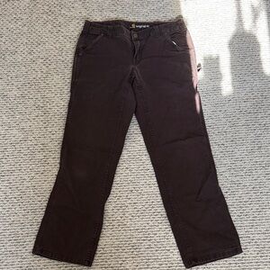 Carhartt Women's Vintage Straight Leg Cargo Pants - Dark Brown